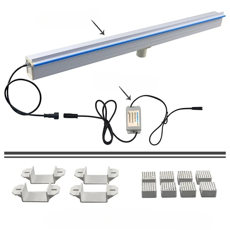 Acrylic Surfing Massage Bathtub Waterfall Outlet, Water Curtain Wall for Courtyard Fish Pool Waterscape