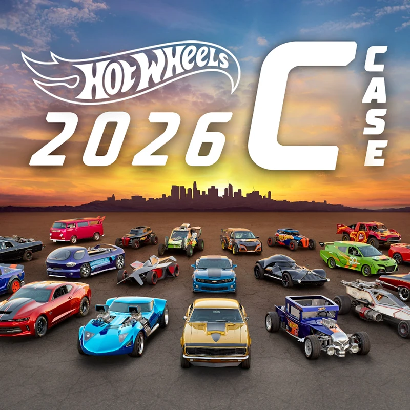 2026New Original Hot Wheels1/64 26C Alloy Sports Car Model Simulation Limited Edition Collect Children's Car Toys Birthday Gift