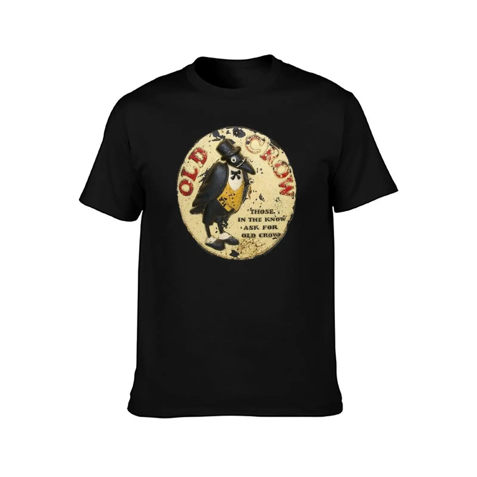 Old Crow Whiskey Vintage Advert The Original Sour mash Whiskey Invented by Dr James Crow Tshirt Classic T T-Shirt