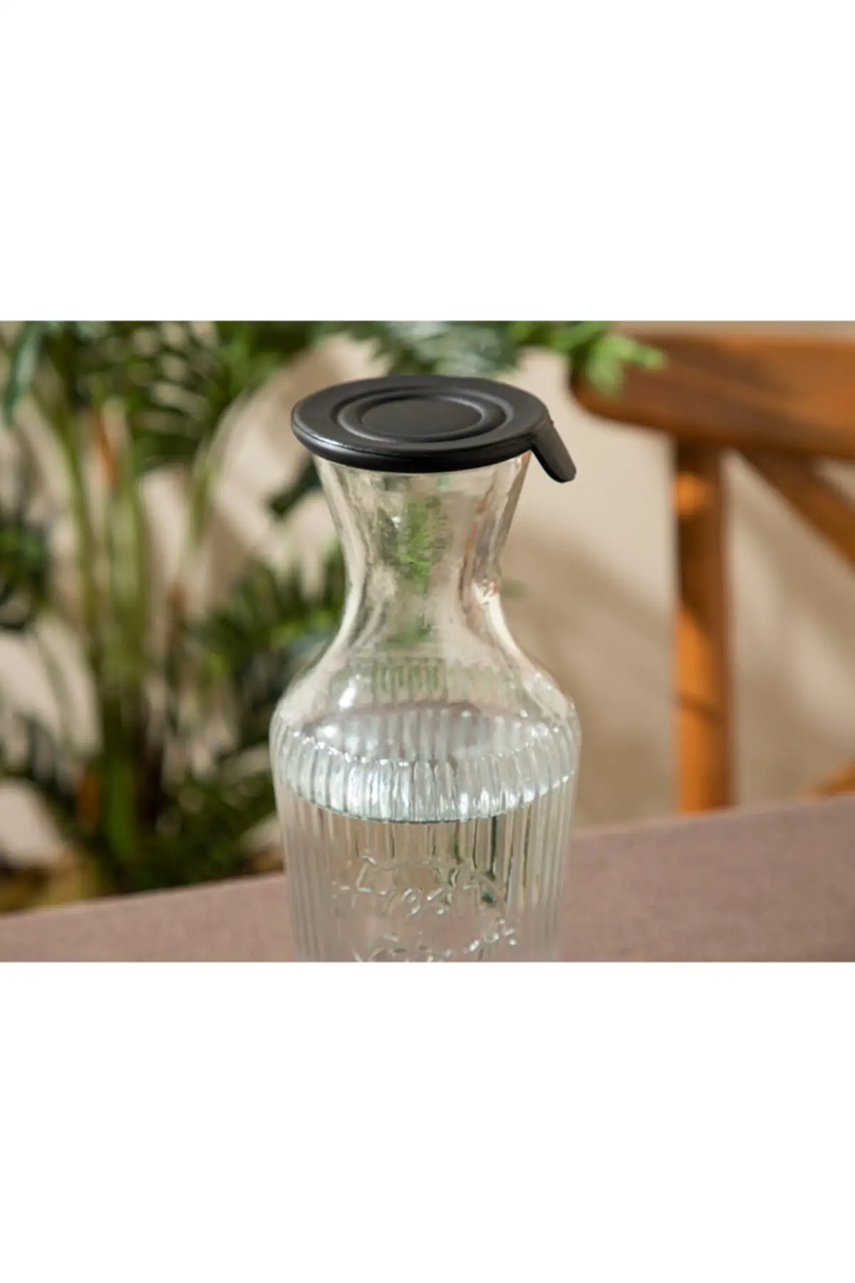 

DOLBOVI Homie glass storage bottle 1200 Ml black