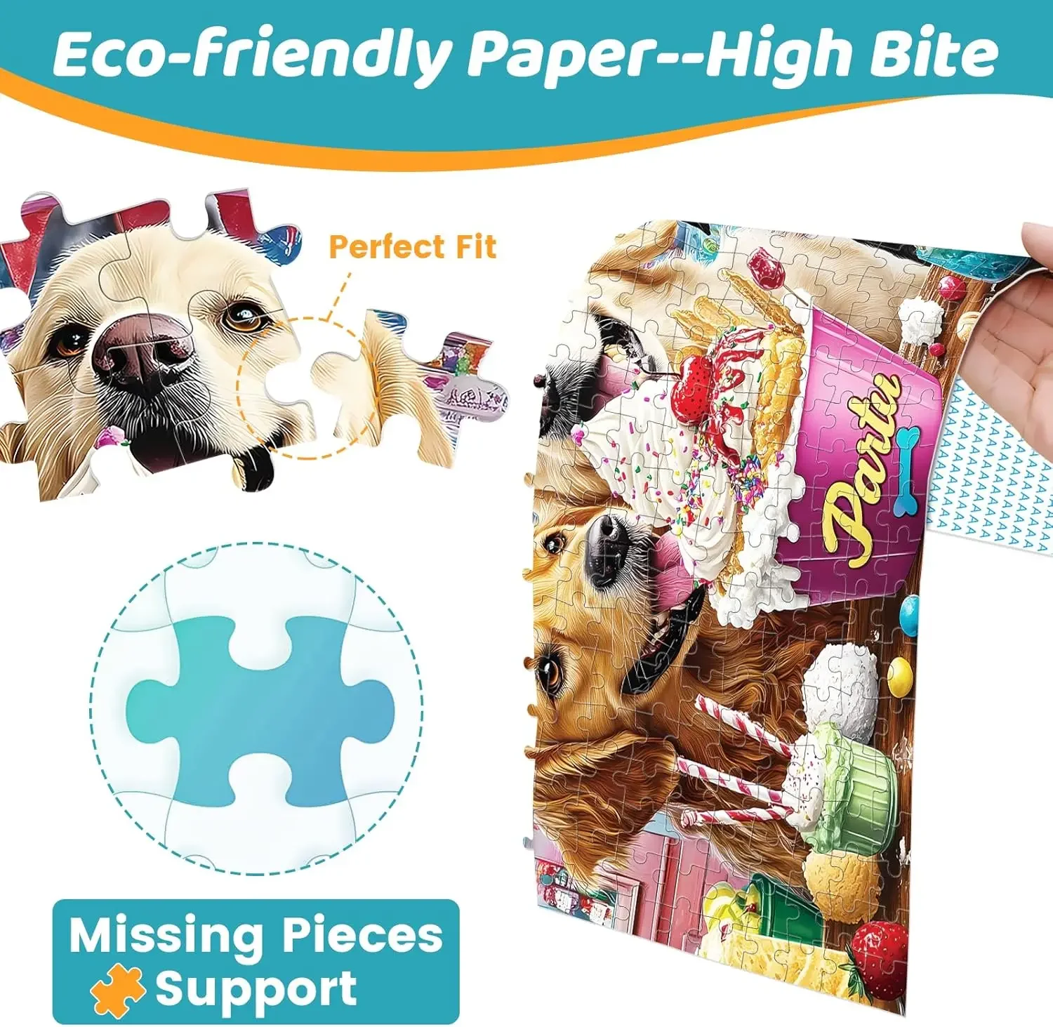 Puzzle in legno per festa di compleanno per cani 120/300/500/520/1000/1314 pezzi per puzzle camera da letto sala giochi soggiorno arredamento regalo di compleanno