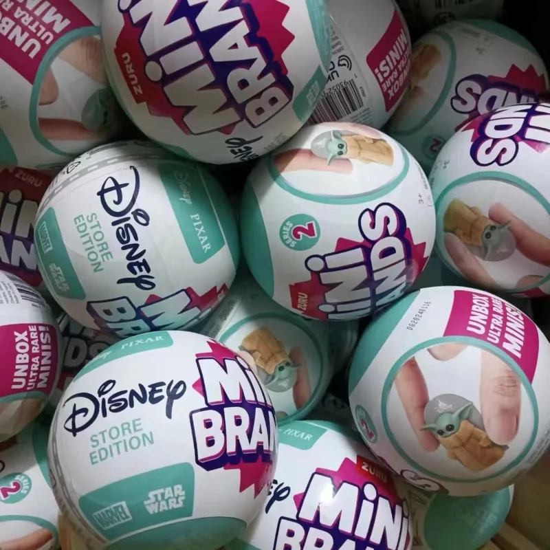 Zurue أنيمي الشكل سر الماركات الصغيرة 5x مفاجأة الكرة صندوق أعمى اللعب لعبة مجسمة صغيرة جمع حلية هدايا الأطفال