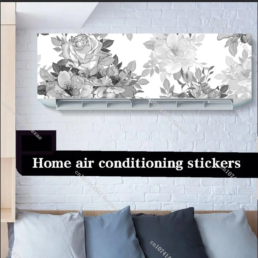 Graffiti Style Air Conditioner Stickers Old-fashioned Air Conditioner Renovation Decorative Stickers PVC Anti-fouling Posters