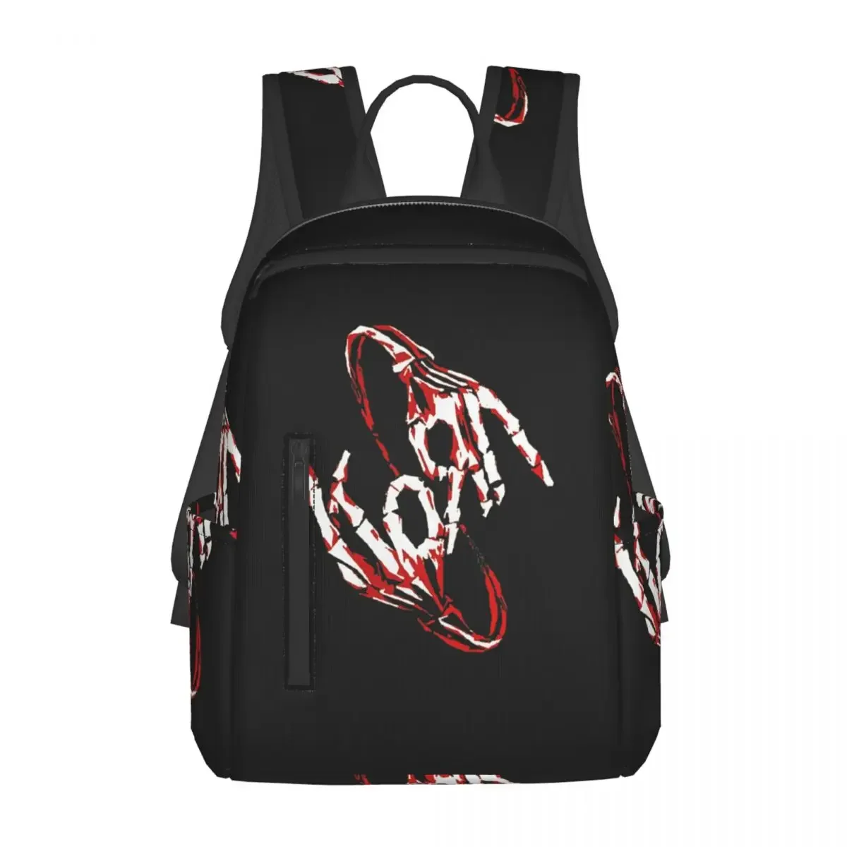 

Korn Rock Band Logo Backpack Large Capacity Kids BookBag School Bag Shoulder Bags for Men Women