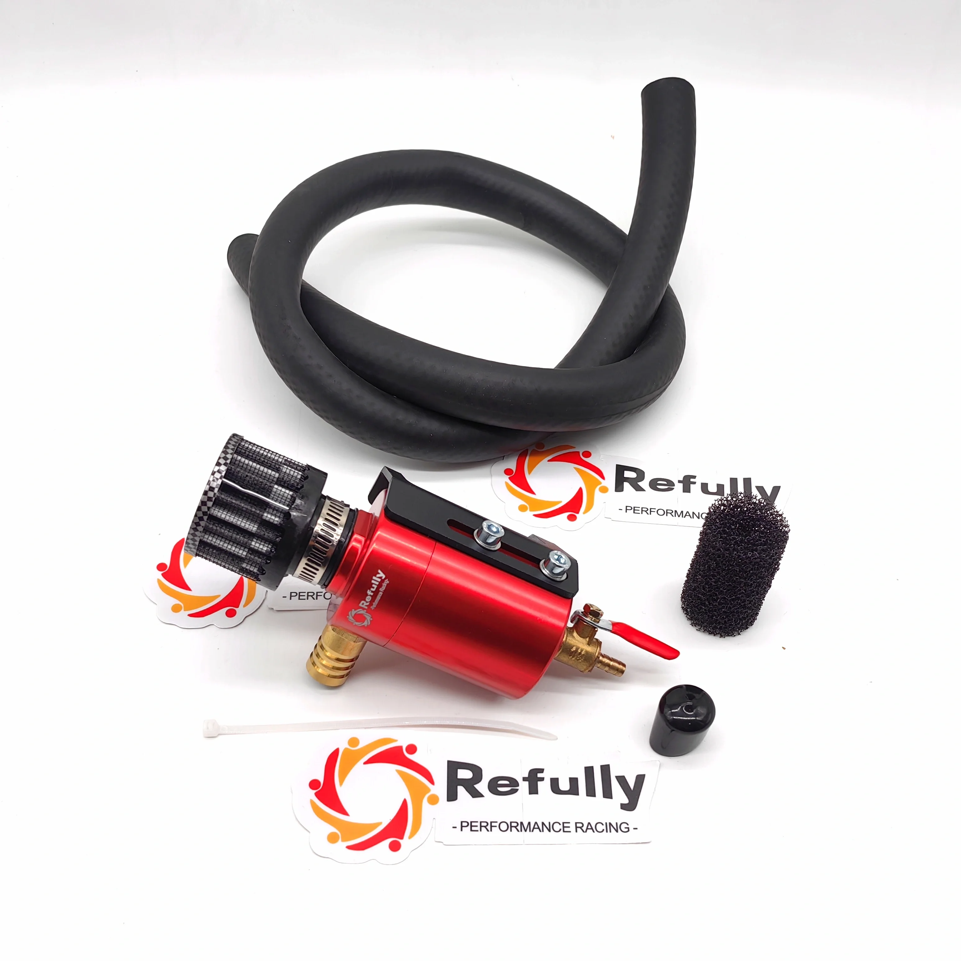 Oil Catch Can Kit for Yamaha 1.8L HO/SHO/SVHO – 2012+ GP1800, FZR, VXR, FX Series Prevents Oil in Intercooler