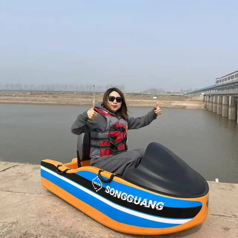 Contact Custom Made Electric Mini Water Kart Boat High Speed Water Kart Boat and Jet Sports Direct From China Factory