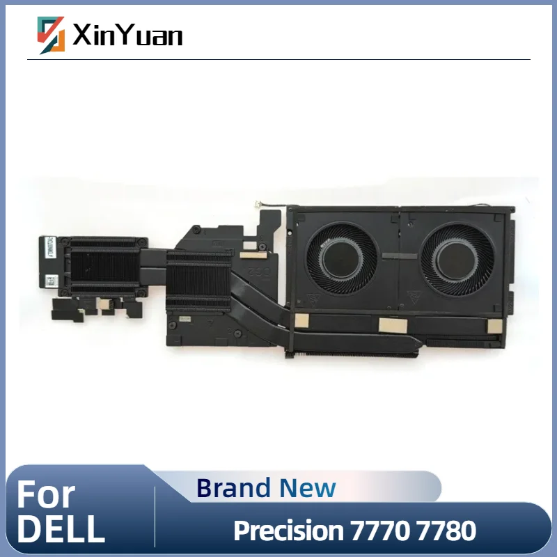 New For Precision 7770 7780 M7770 DG2 Thermal Module CPU Fan Heatsink YD4XD 0YD4XD
