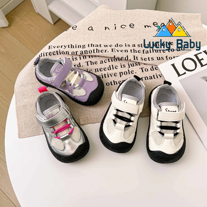 

Спортивная обувь для мальчиков из натуральной кожи, осень 2023, новинка, уличная повседневная обувь для девочек, детская обувь на мягкой подошве, одинарные кроссовки