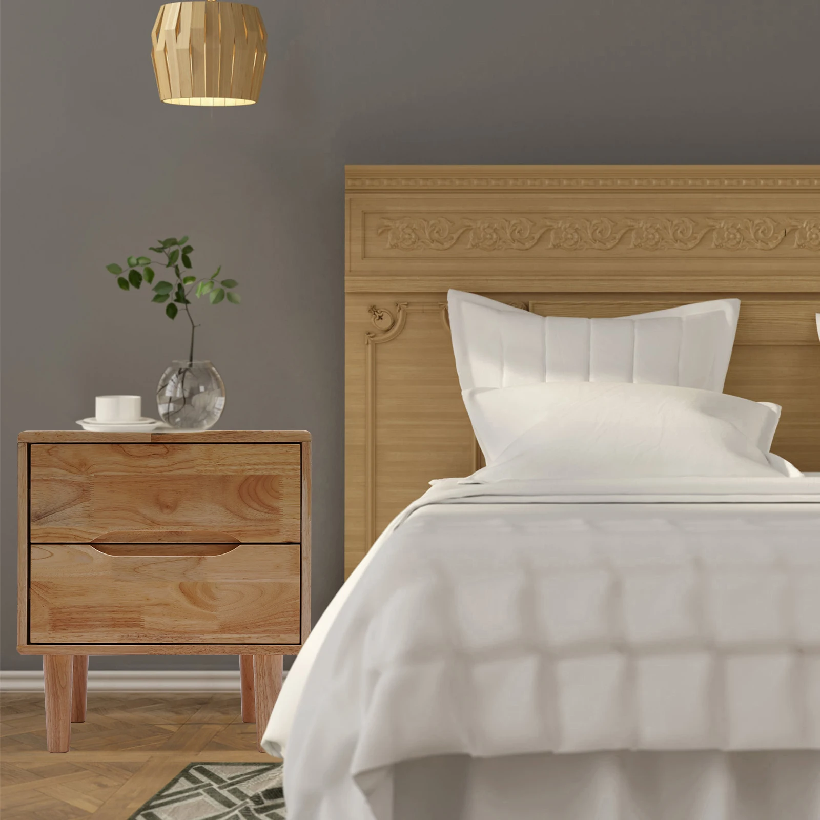 

15kg Raw Wood Color Nordic Style Solid Wood Raw Wood Color Nordic Style Solid Wood for Bedrooms Living Rooms Closets