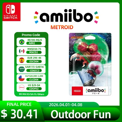 Nintendo Switch Amiibo Figure  - METROID -  Metroid Series Amiibo  for Switch Game Console Game Interaction Model