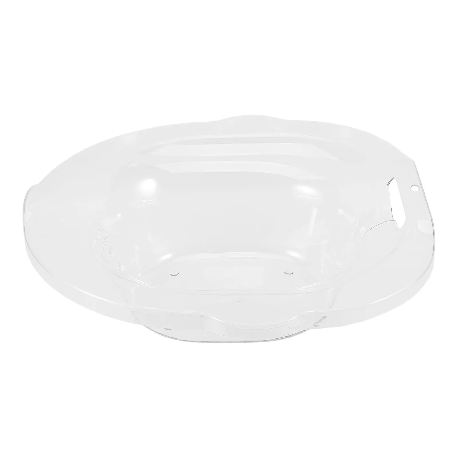 

Female Private Parts Washing Basin Sitz Bath Toilet Seat Hip Care Portable Elderly Postpartum Patient Gentle Cleaning Versatile