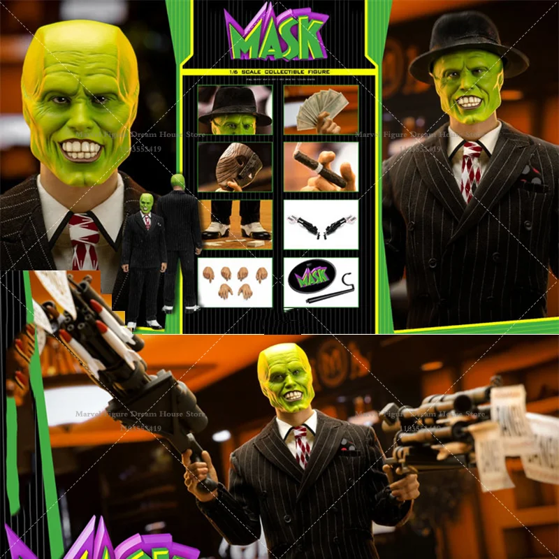 1/6 Scale Playful And Humorous Person‌ 12-inch Full Set Action Figure Soldier PRESENT TOYS PT-sp92 B Dark And Cool Black Suit