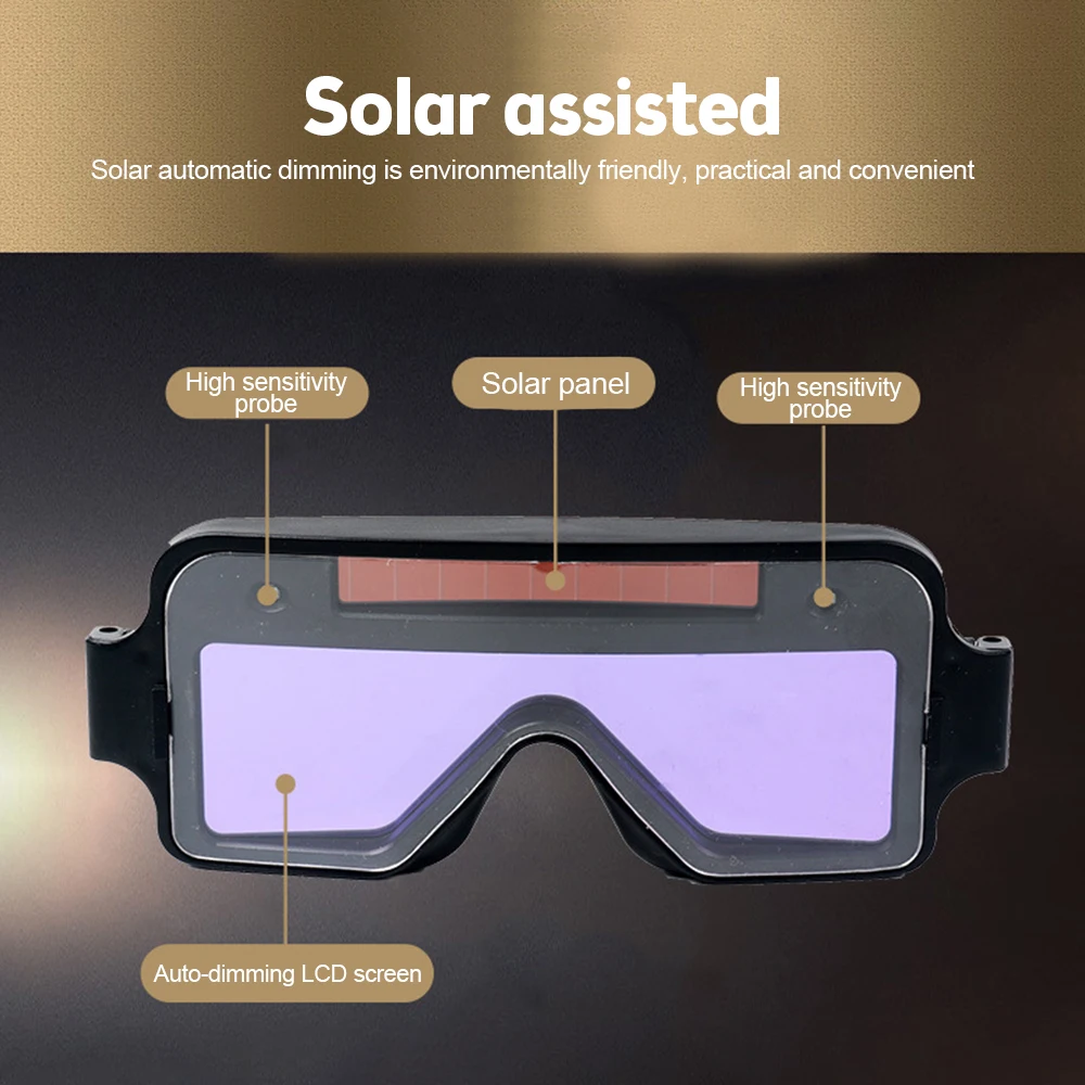 Automatic Darkening Dimming Welding Machine Mask Helmet Eyes Special Goggles/Welder Glasses For Welding Machine/Equipment Tools