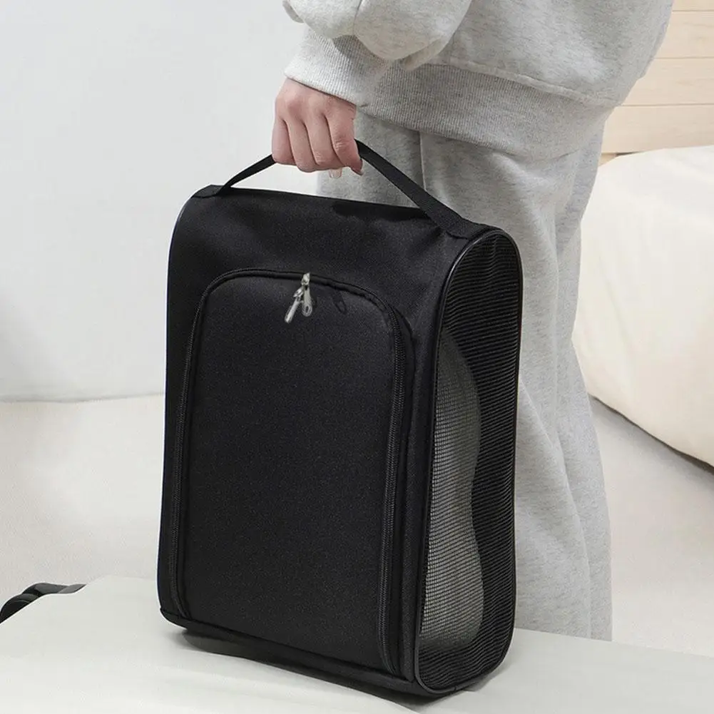 

1pc Oxford Cloth Travel Shoe Storage Bag, Basketball Travel Shoe And Business Bag, Football Slipper Portable Bag E2u4