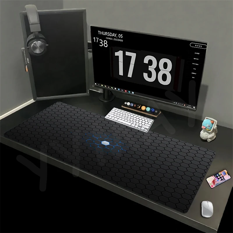 

Gaming Mousepads Mousepad Geometry Large Mouse Mat Natural Rubber Big Desk Pads Non-Slip Rubber Mouse Pad Big Keyboard Mats