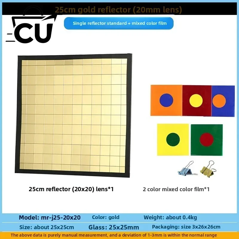 Studio Parallel Light Reflector, Multi-angle Refraction Board, Light Refraction Background Board, Mirror Refraction Equipment,