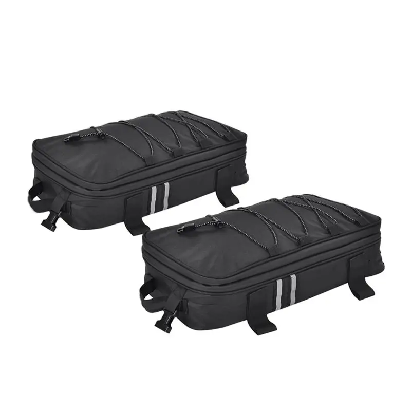 Reliable 2PCS Motorcycle Aluminum Case Left&Right Luggage Bag Rear Seat Tail Box Bag For BMW R1200GS R1250GS F650GS F700GS F750G