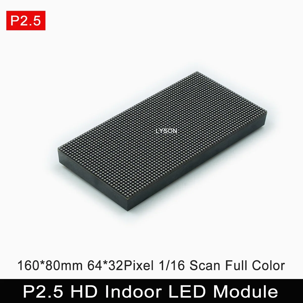 P2.5 Indoor SMD RGB LED Panel 64*32 Pixels 1/16 Scan with HUB75 Port 160mmx80mm Full Color Module