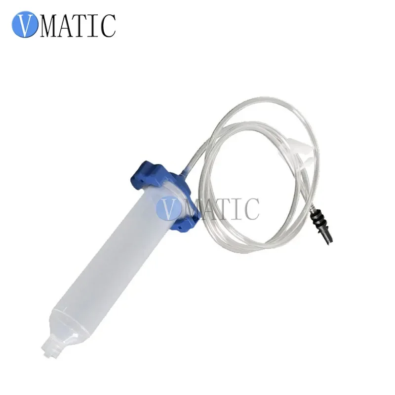 New Arrival 30cc 55cc Thickened Explosion Proof Luer Lock Gauge Controller Dispenser Pneumatic Syringe Barrel Fitting Adapter