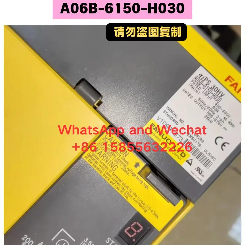 

Драйвер источника питания б/у A06B-6150-H030 Функциональный тест ОК Быстрая доставка