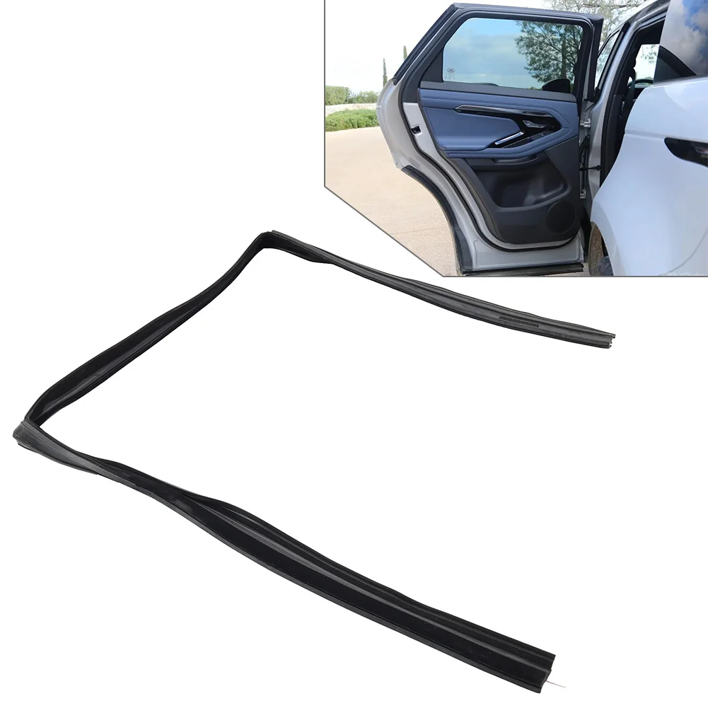 1Pc LR157947 Door Glass Run Channel Sealing Strip Rubber Left For Land Rover For Range Rover Evoque L 2020-2024