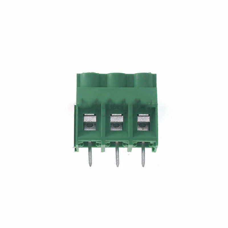 KF635  terminal block, green PCB, screw type, for high current, 300V, 30A, can be spliced, 6.35cm