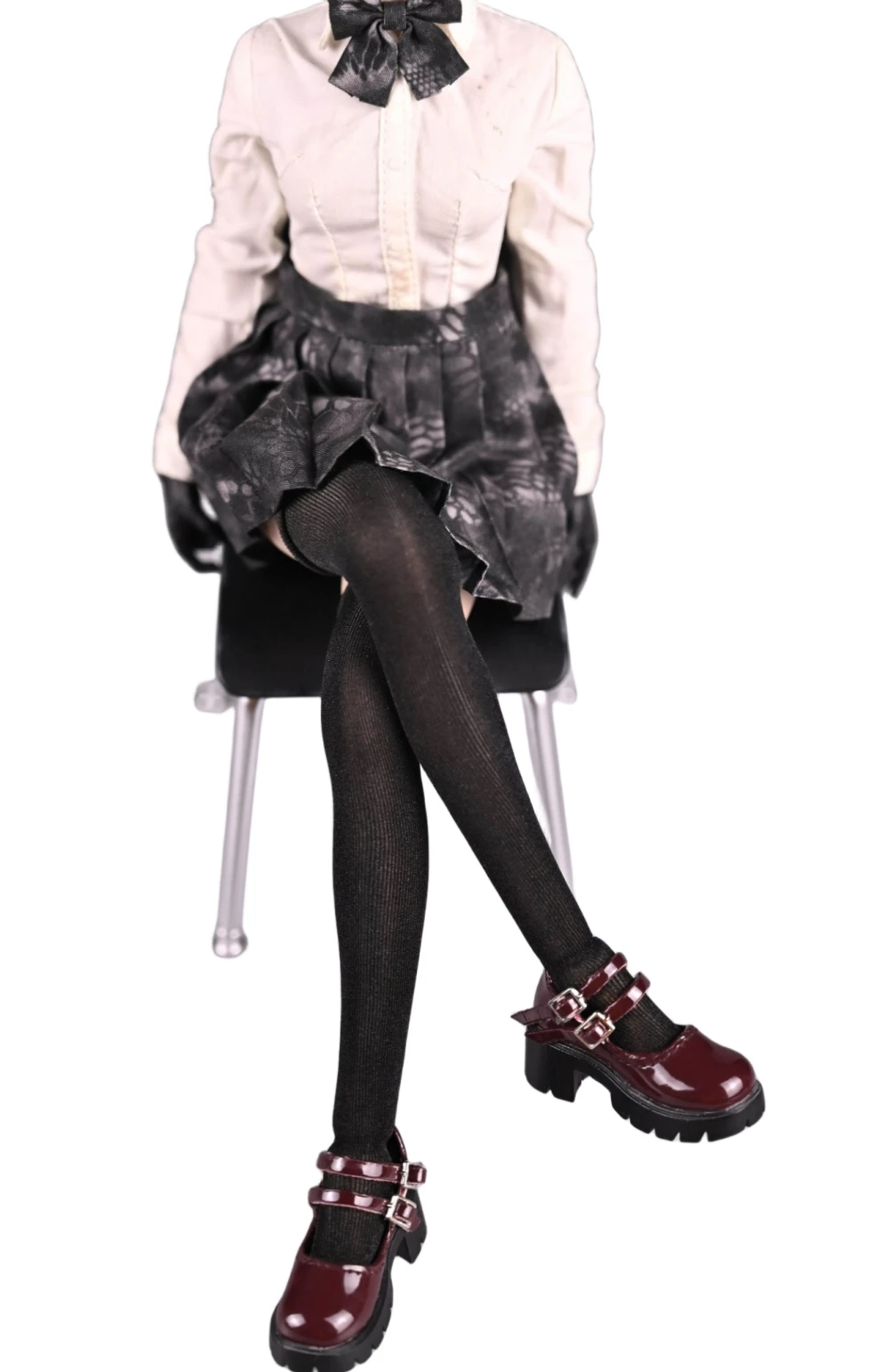 

HiPlay 1/6 Action Figure Accessory JK Hollow Leother Shoes Model For Figure Vermilion