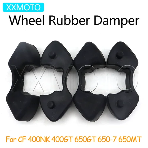Imagen 1 del producto Para CFMOTO 400NK 400GT 650GT 650MT 400 NK Nk400 650 MT MT650 amortiguador de cubo de motocicleta tambor de rueda trasera amortiguador de piñón de goma