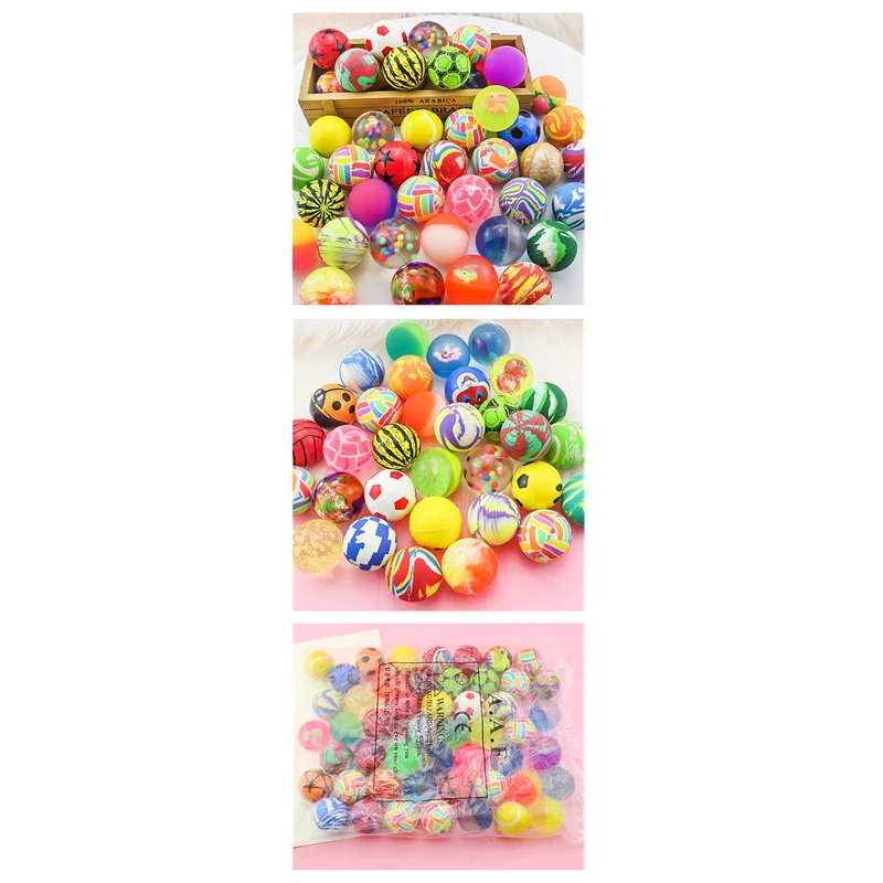 45mm Large Bouncy Ball Solid Rubber Ball Children\'s Toy Solid Bouncing Ball Games for Kids