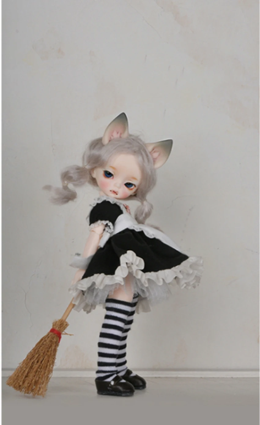 SD BJD popovy ตุ๊กตา 1/8 Lucy ของขวัญวันเกิดคุณภาพสูง Articulated หุ่นของเล่นของขวัญ Dolly รุ่น Nude Collection