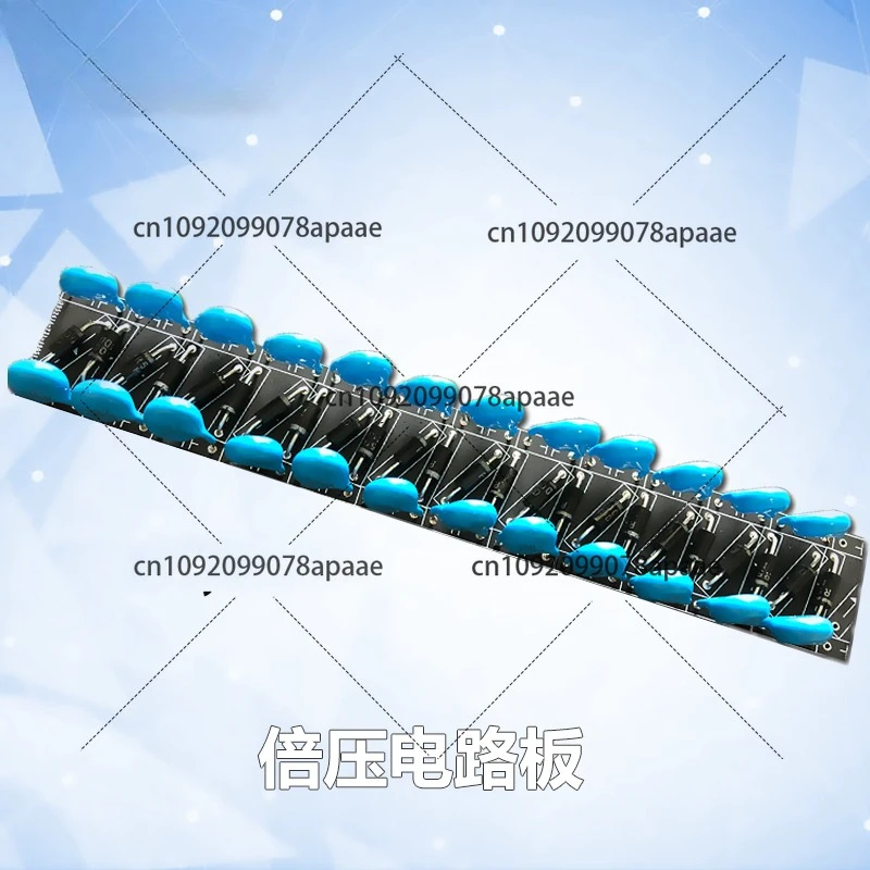 

Печатная плата выпрямителя двойного напряжения, модуль напряжения 24 раза, высокое напряжение 60000 В, аксессуары для электростатического генератора напряжения