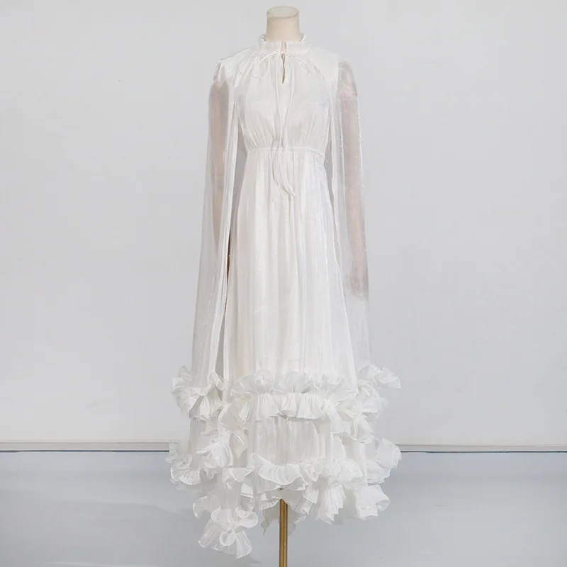 Ele Capuz Dupla Camada Ne Dr com Wood ain Australian Faion High End Luxury Dr para Mulheres