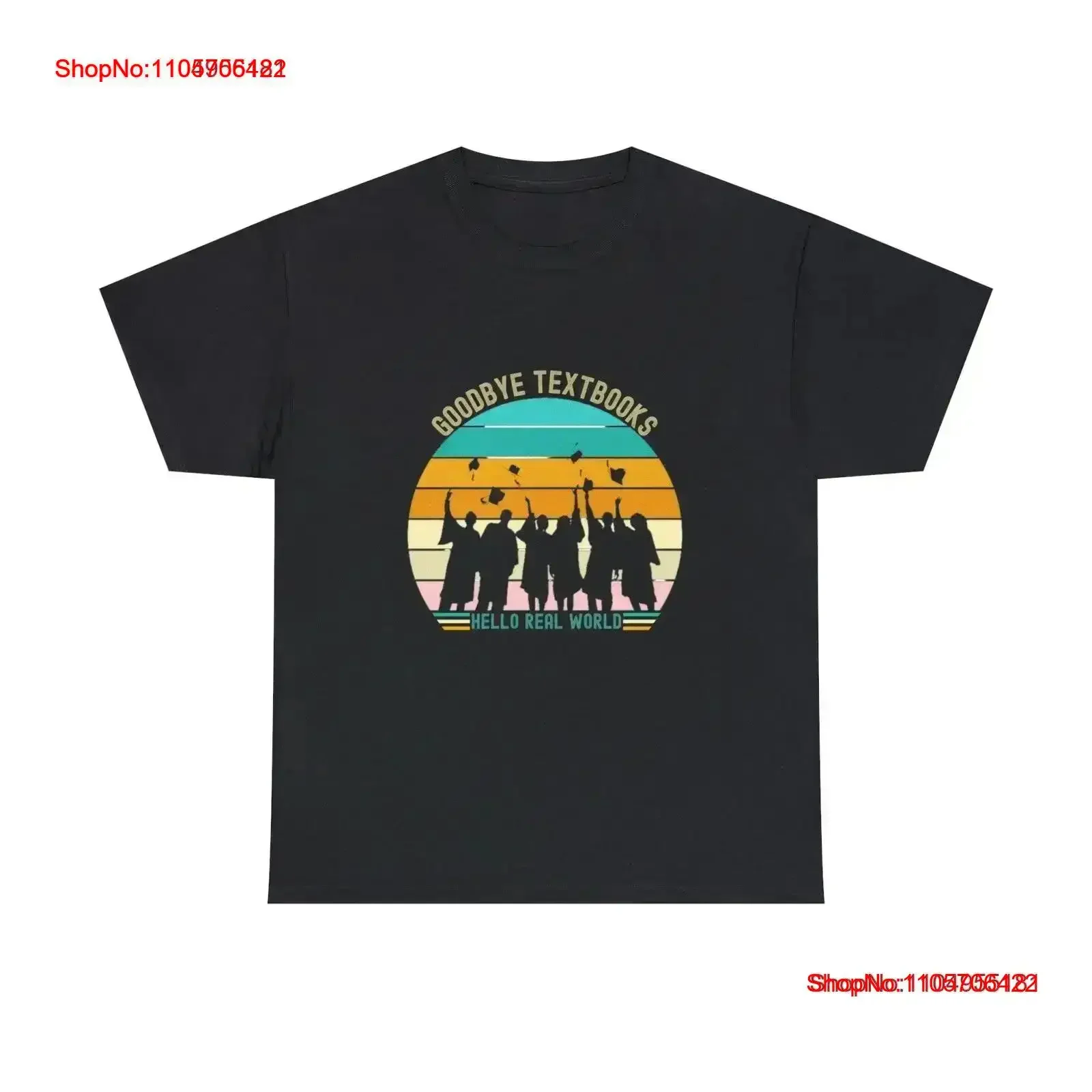 Graduation T Shirt School Memory Class Of 2035 HandprinT Grad 2023 End Graduate vintage Washed Comfortable Soft streetwear