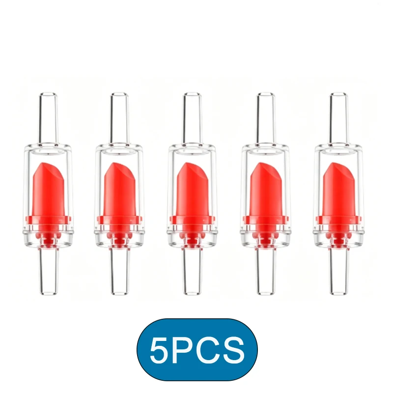 Rückschlagventil, transparent, Aquariumzubehör, Zubehör für Fischbecken-Luftpumpen, Anti-Rückfluss, Anti-Siphon, CO2-System, geeignet für 4-mm-Schlauch – Detail 7