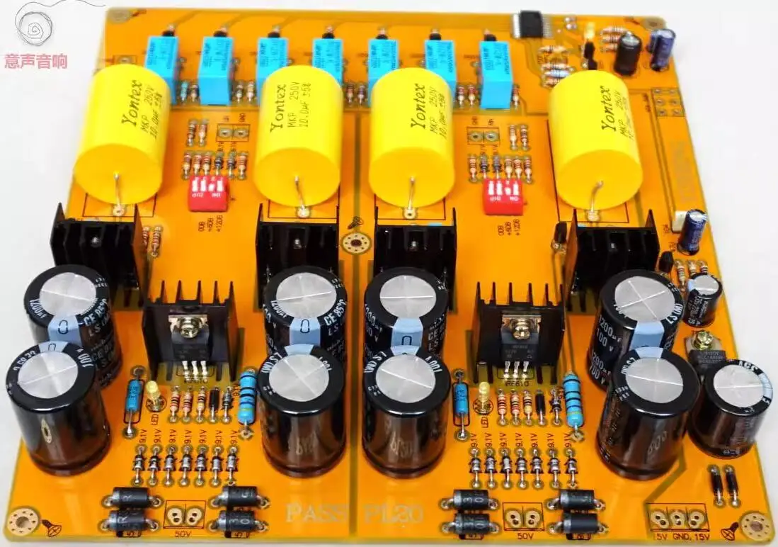 PASS 2.0 Single ended Class A HIFI Field-effect transistor finished preamp board