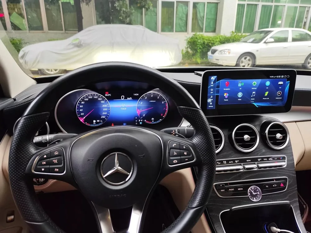 

12,3 приборная панель, цифровой кластер для Mercedes Benz V Class Vito Viano Valente Metris W447, мультимедийный плеер, автомобильный спидометр