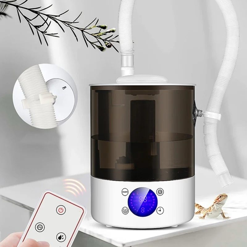 2.8L AG Water Tank Humidifier With 8H Timer Constant Temperature 15-30°C UV Light Essential Oil Compatible Quiet Operation