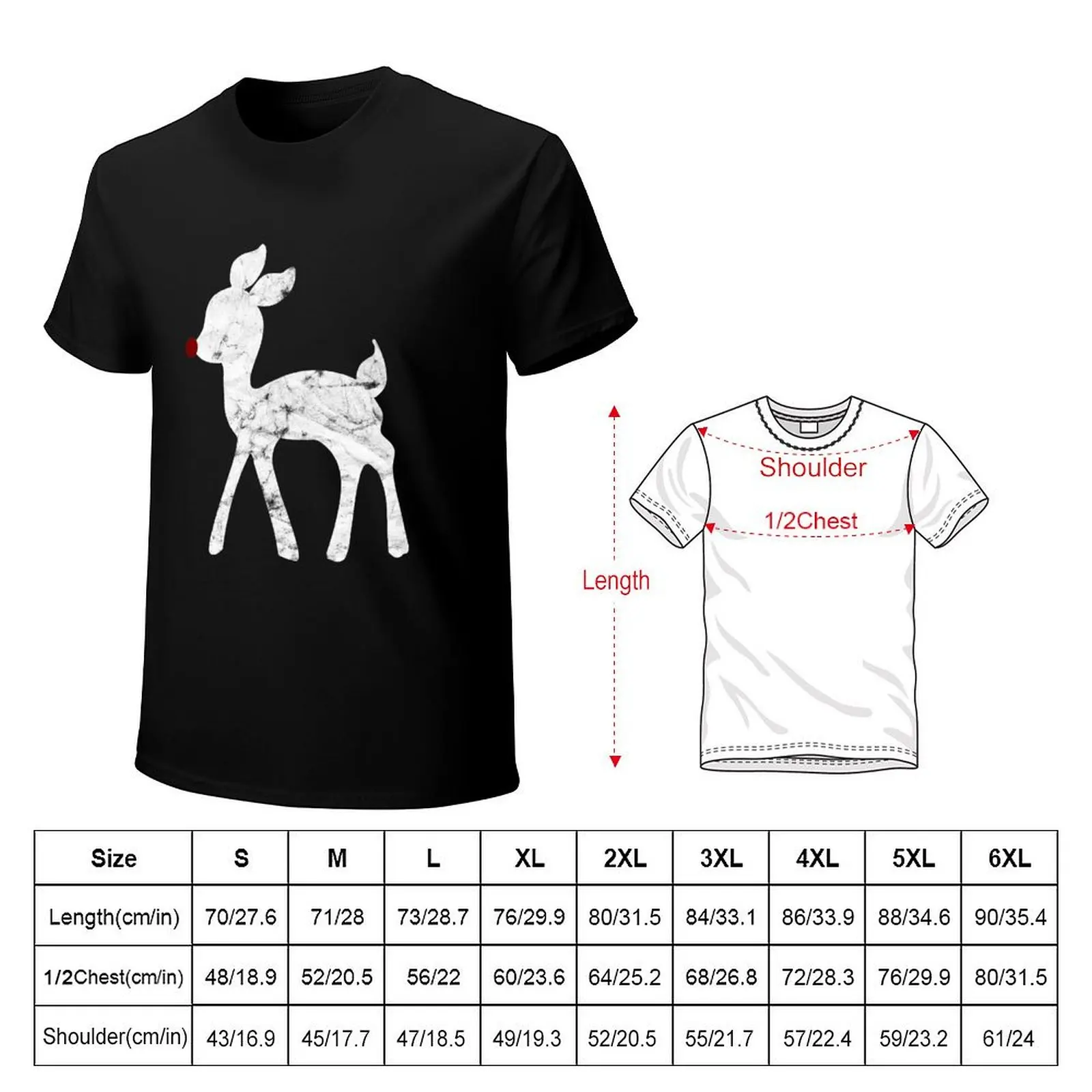 Christmas Reindeer Costume Adult , Kids Funny Retro Reindeer T-Shirt tops graphics t shirts for men cotton