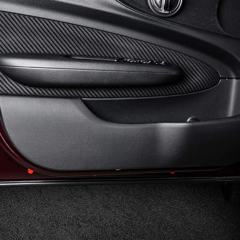 

Car Door Anti Kick Pad Side Mat Protector Cover Sticker For BMW MINI Cooper R56R55 R60 F54 F55 F56F57 13-20 Accessories Leather