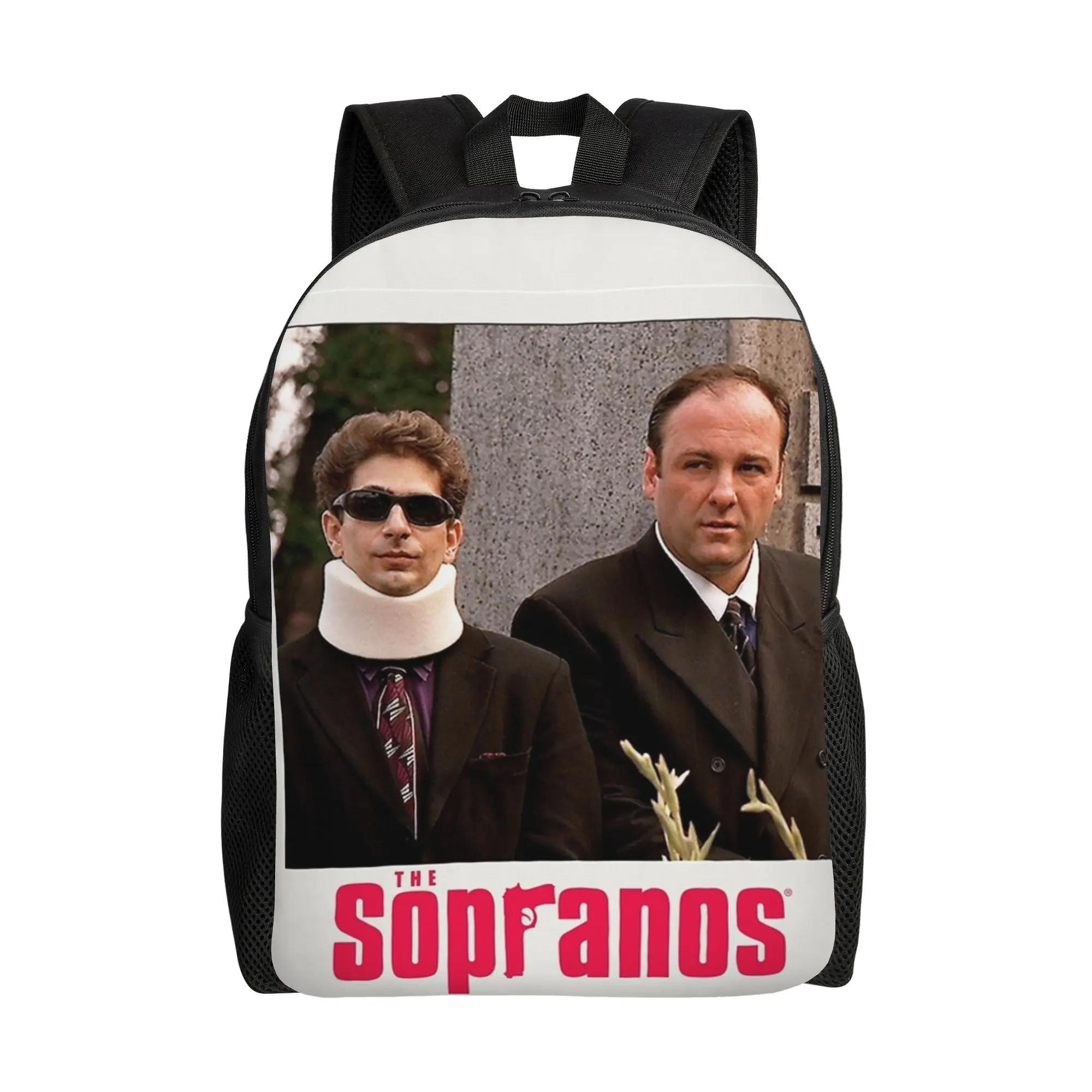 

Tony Soprano Pop Culture Backpack Kawaii Backpacks Female Travel Durable School Bags Design Rucksack