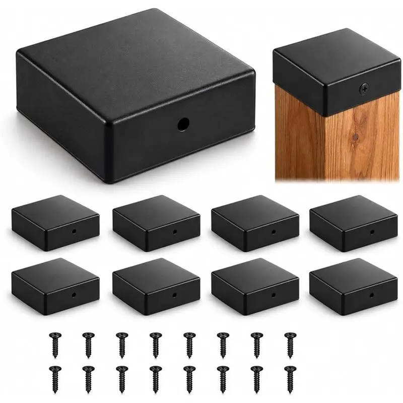 ABVG-10 Pcs 4 X 4 Post Caps Fits For 3.5