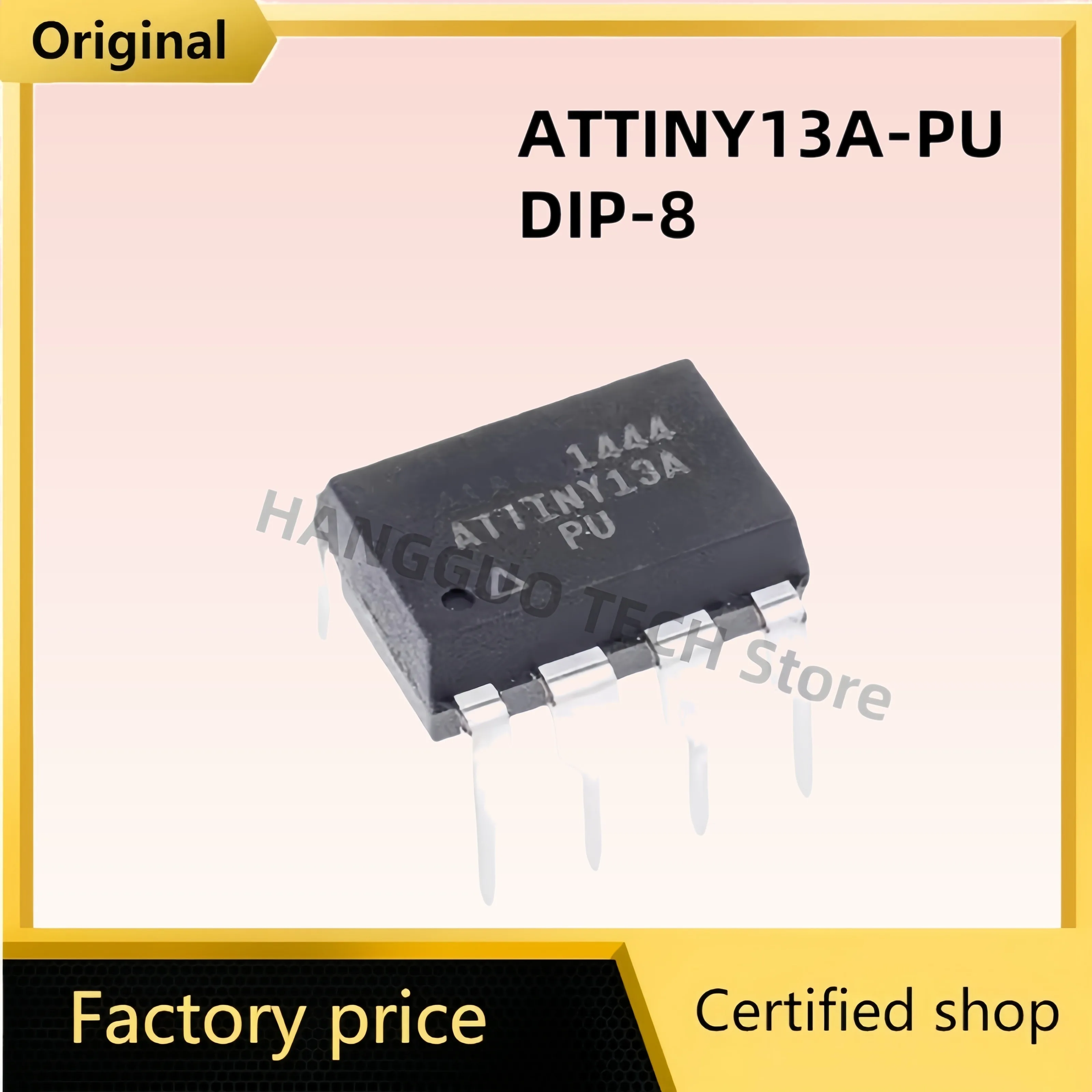 5PCS ATTINY13A-PU DIP-8 IC Chipset Microcontroller MCU