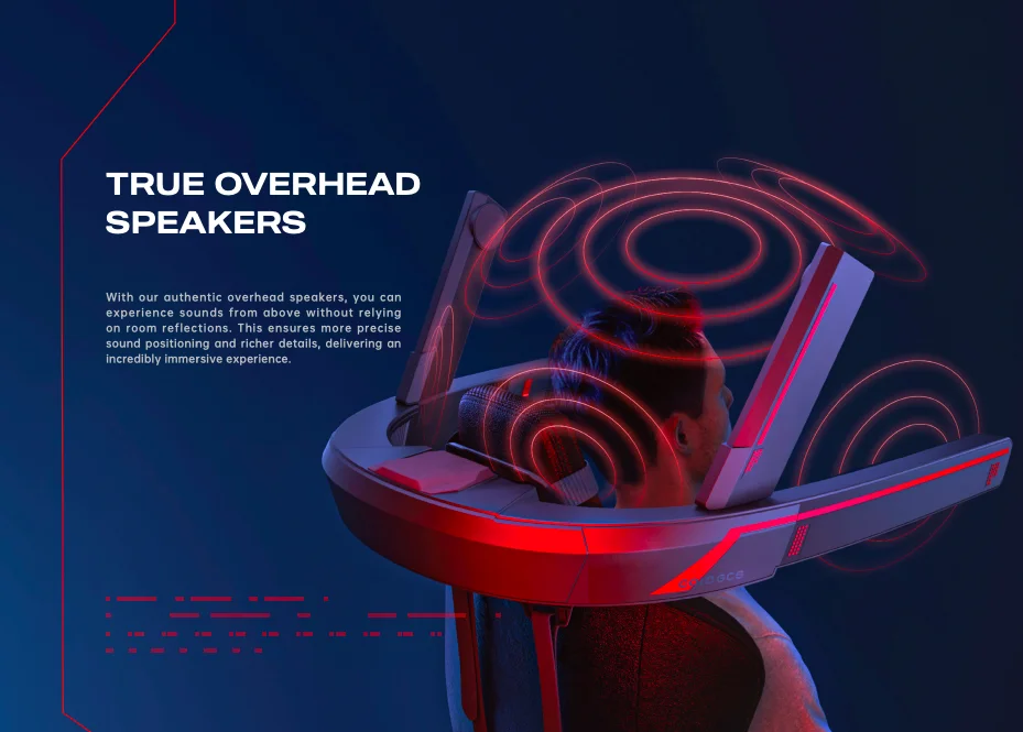 ملحقات COLO GCS الرياضية الإلكترونية وحدة تحكم ألعاب الكمبيوتر ومكبر الصوت الإلكتروني لتجربة الألعاب المثالية #5