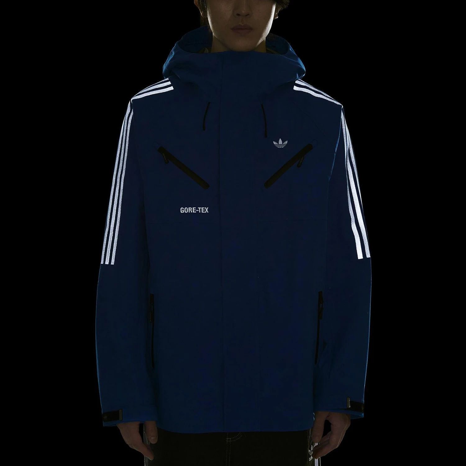 Adidas genuine clover men's hooded durable casual daily jacket KA3942