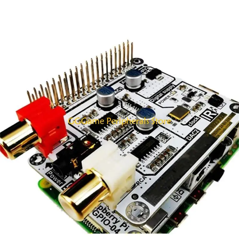 U55B HiFi DAC لوحة توسيع محول رقمي تناظري DAC استبدال لوحة فك التشفير