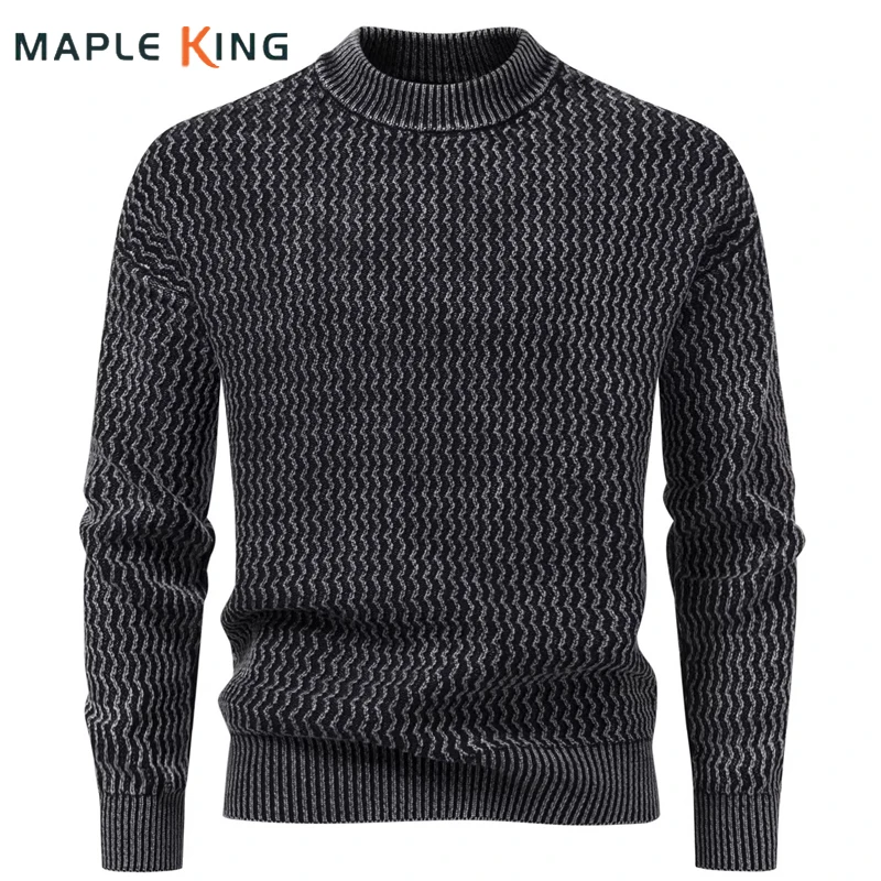 

Vintage Herrenpullover Winter Knitwear Sweater Man Warm O-neck Jersey Hombre Pull Homme Ugly Sweater Knitted Mens Streetwear