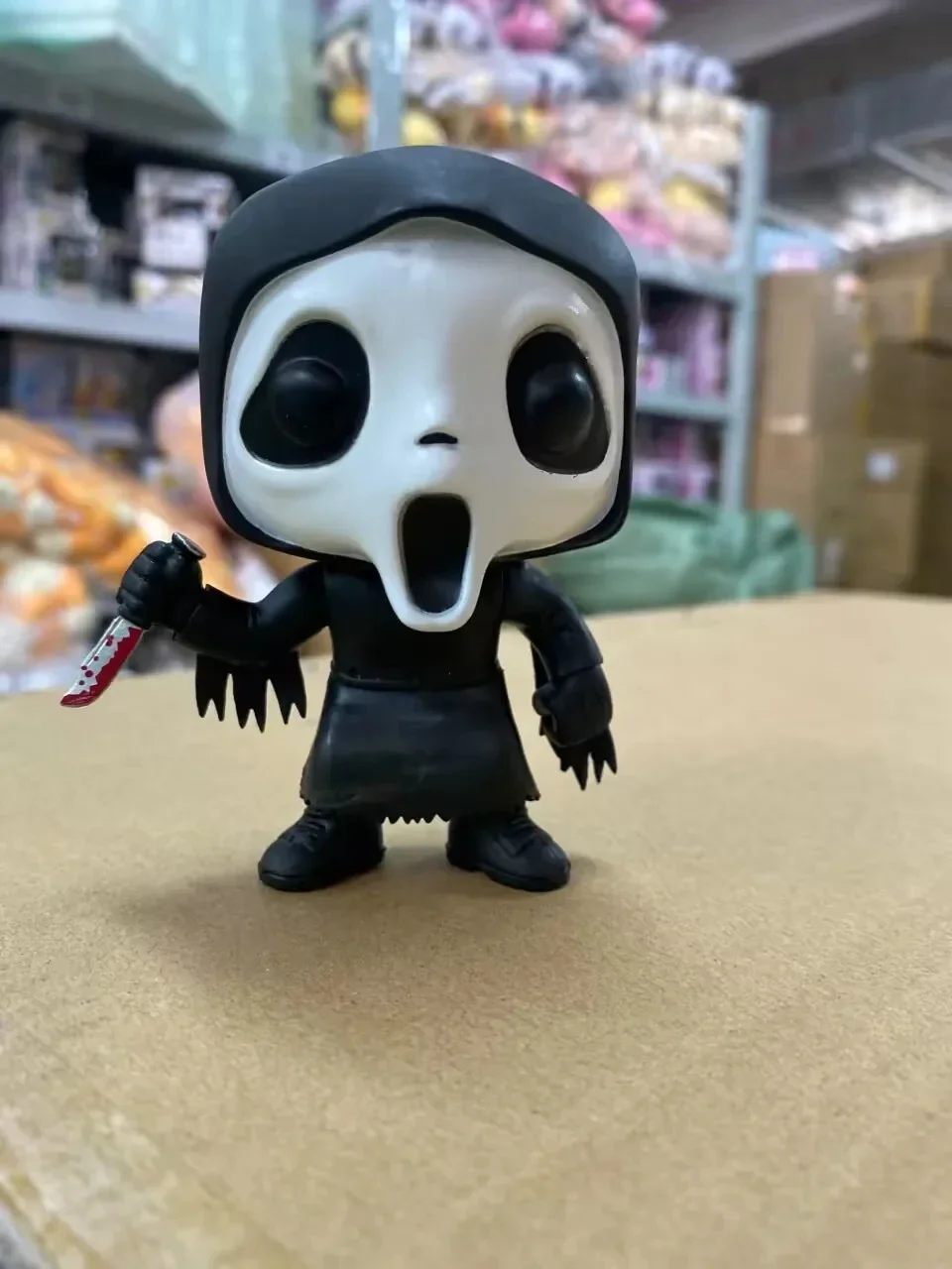 Figuras de acción de películas scream Ghostface, modelo de Anime, vinilo, Pvc, juguetes de colección, regalo de Navidad, n. ° 51