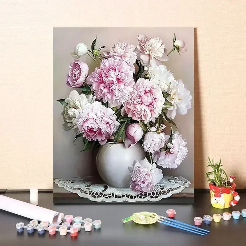 

4083002 Цифровая антина, Цифровая раскраска, Растительный пейзаж, Цветочный пейзаж, Украшение