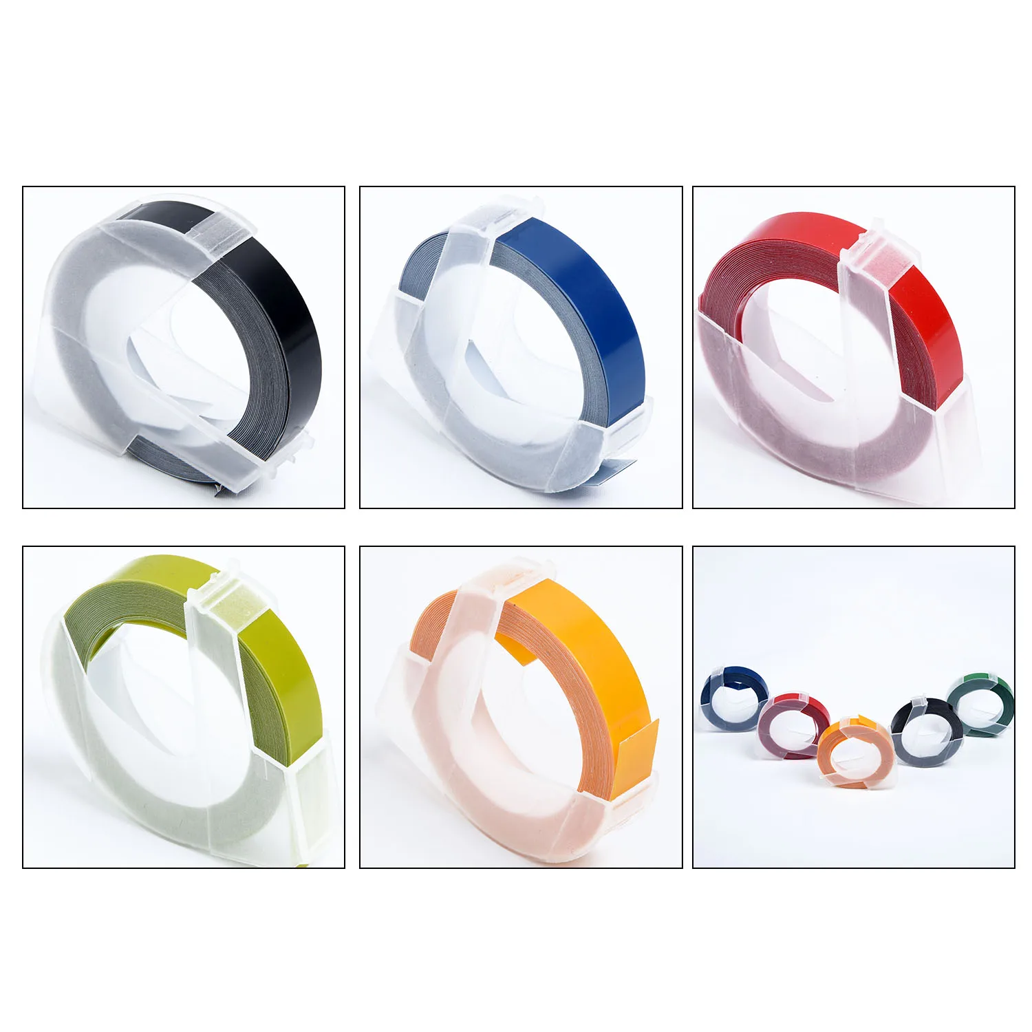 Tape Refills Measuring Nine Millimeters Wide Three Meters Long Suitable for Multiple Models including and For MOTEX