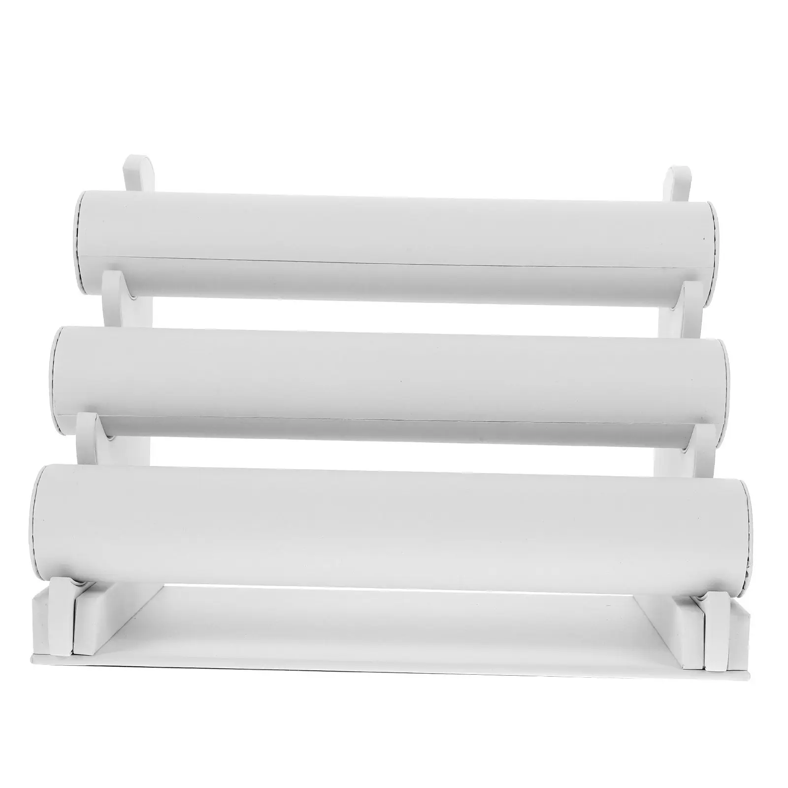 

Desktop 3-Tier Bracelet Stand Detachable Jewelry Display Rack Smooth Edges for Bracelets Watches Bangles Home Store Use